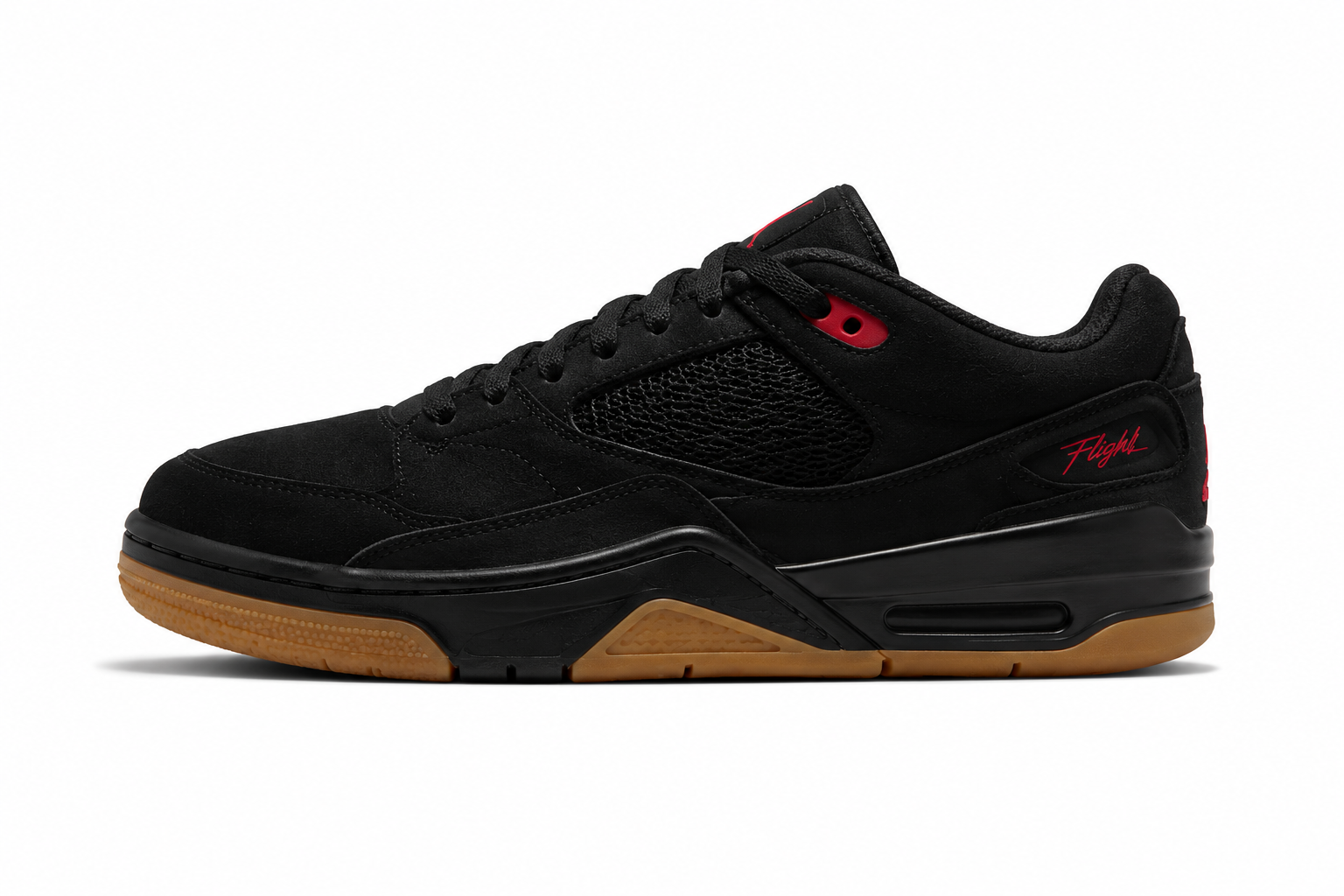 Jordan Flight Court Men’s Sneakers Black/Gum Red Size 10.5