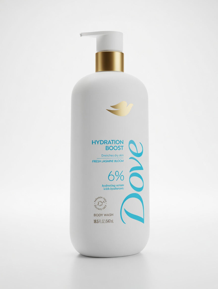 Dove Body wash fresh jasmine bloom￼