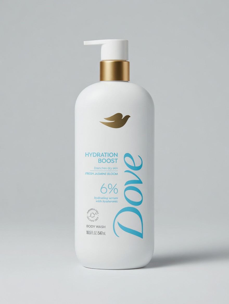 Dove Body wash fresh jasmine bloom￼