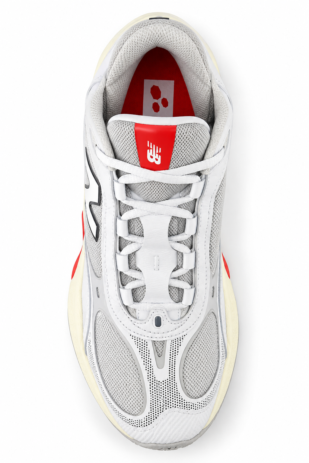 New Balance Fresh Foam BB V3 BBFRSTH3 White Blast Red Men’s 9 Women’s 10.5 NEW