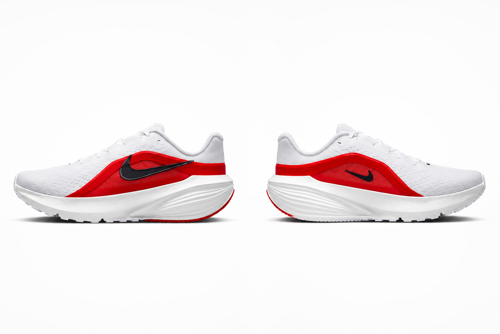 Nike Downshifter 14 Men’s Road Running Shoes Size 10.5 (White/Red) Lightweight & Comfortable