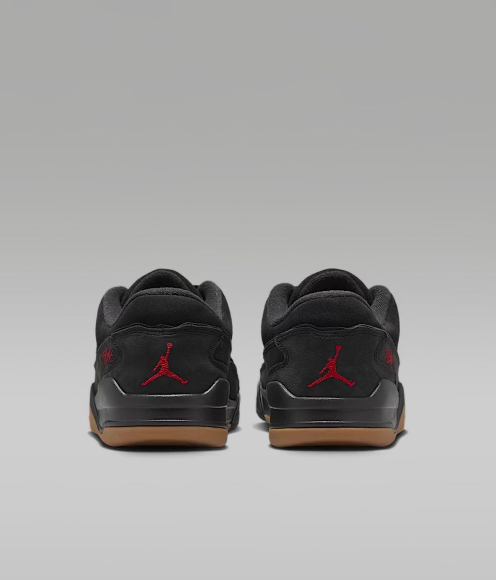 Jordan Flight Court Men’s Sneakers Black/Gum Red Size 10.5