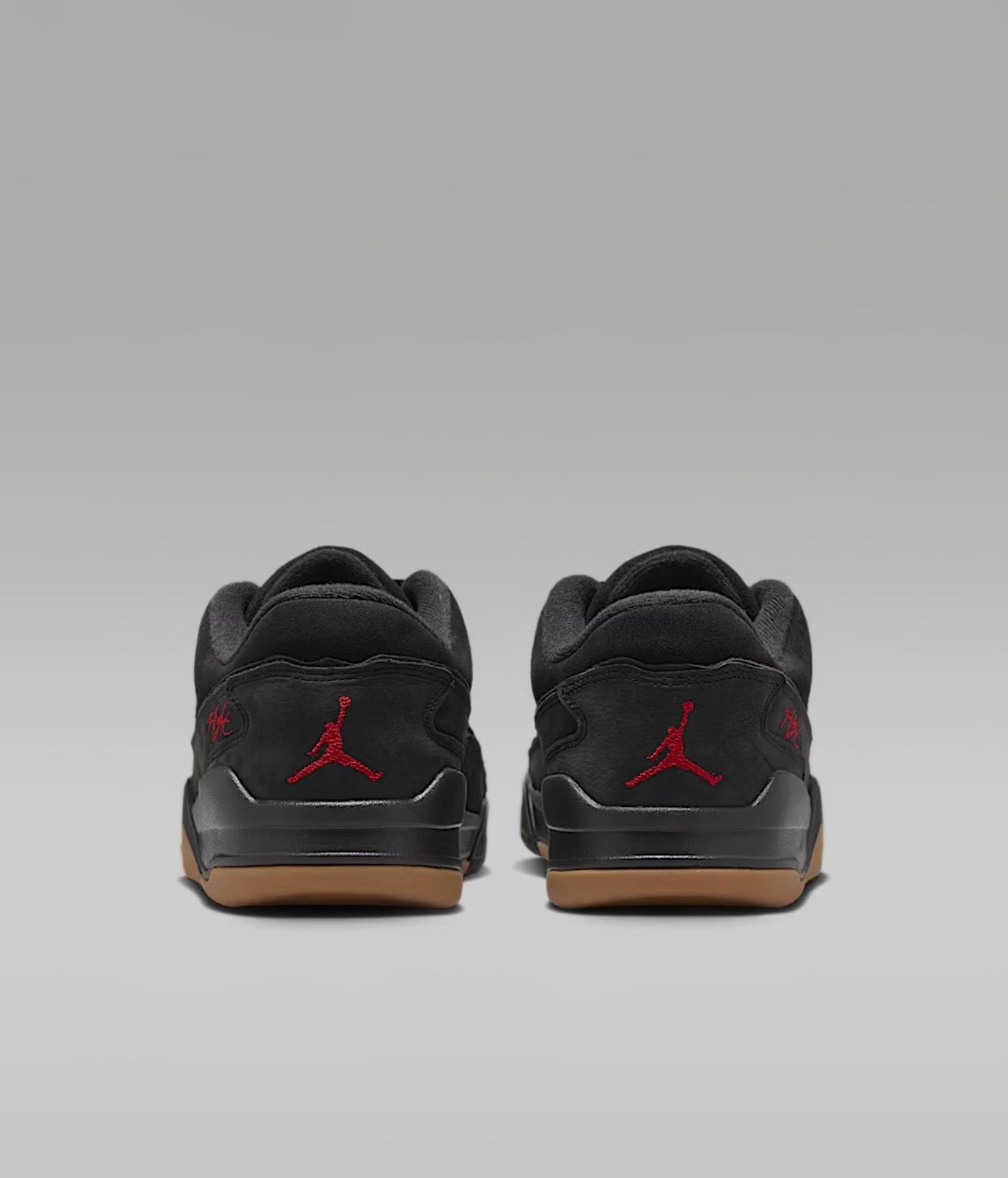 Jordan Flight Court Men’s Sneakers Black/Gum Red Size 10.5