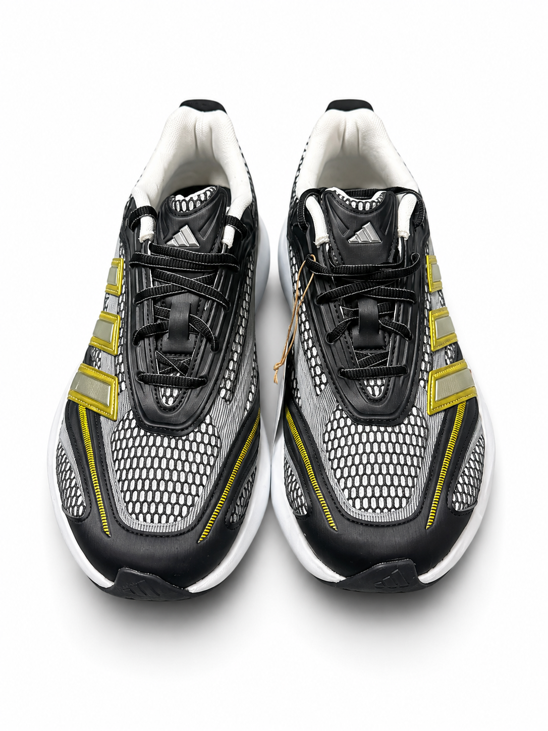 Adidas Lightblaze Glow Men’s Size 11.5 Black Gray Yellow