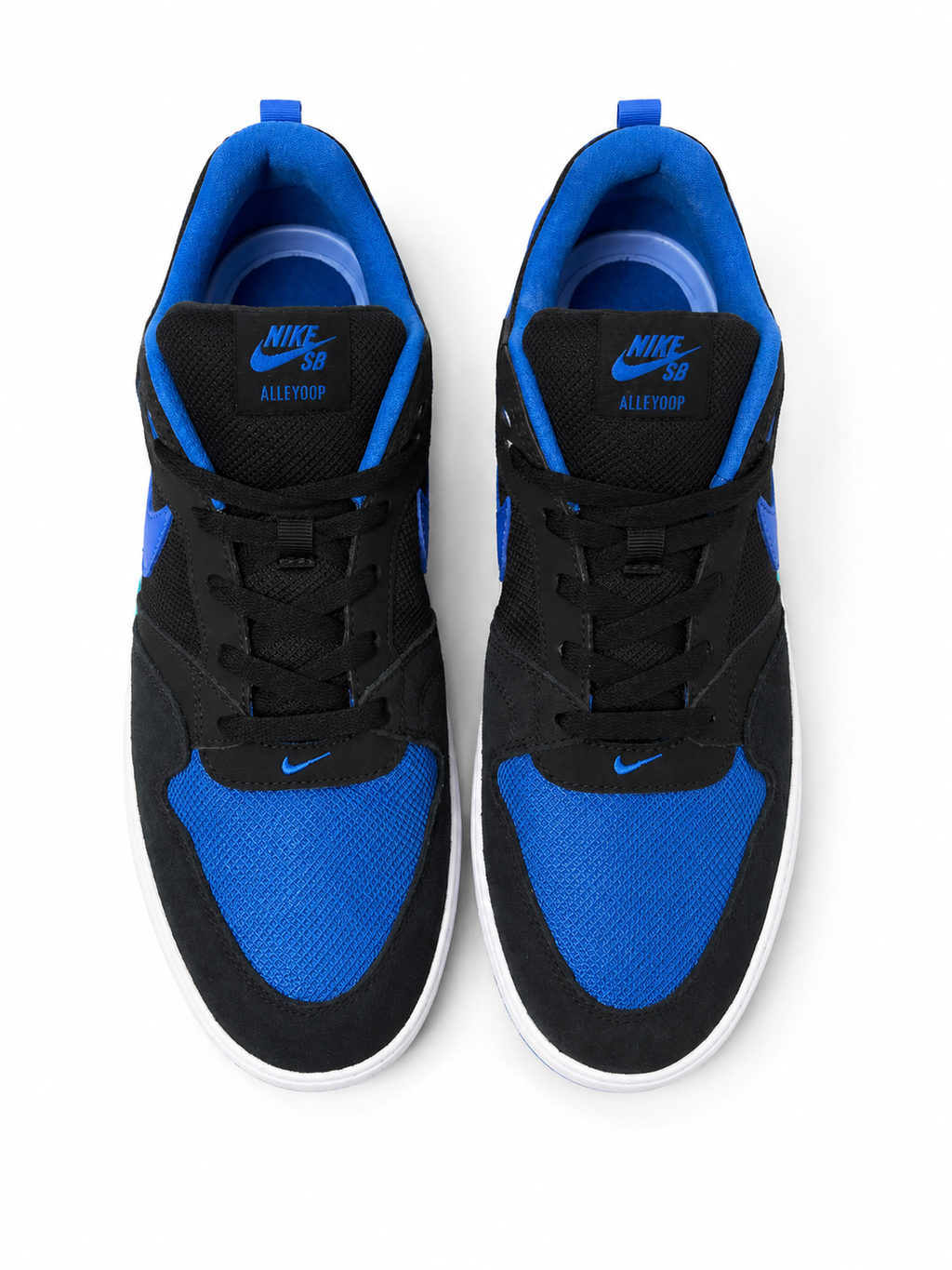 Nike SB Alleyoop Black/Royal Blue Skate Shoes Men’s Size 12
