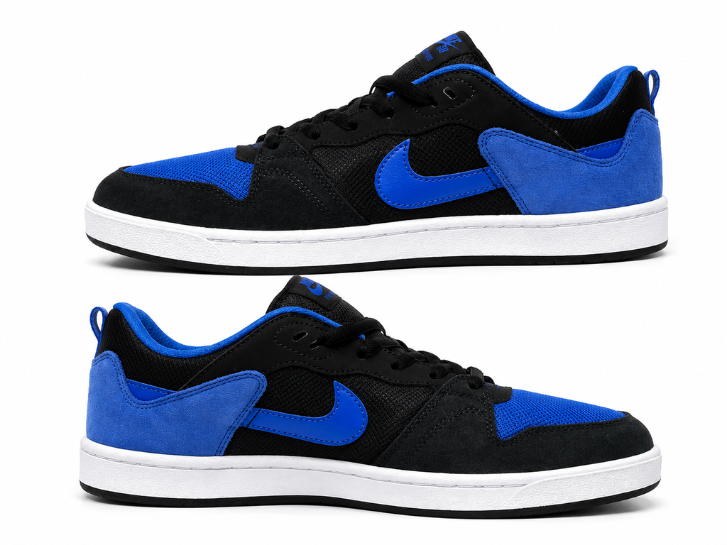 Nike SB Alleyoop Black/Royal Blue Skate Shoes Men’s Size 12