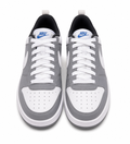Nike Court Borough Low 2 Big Kids’ Size 6Y White Gray Sneakers