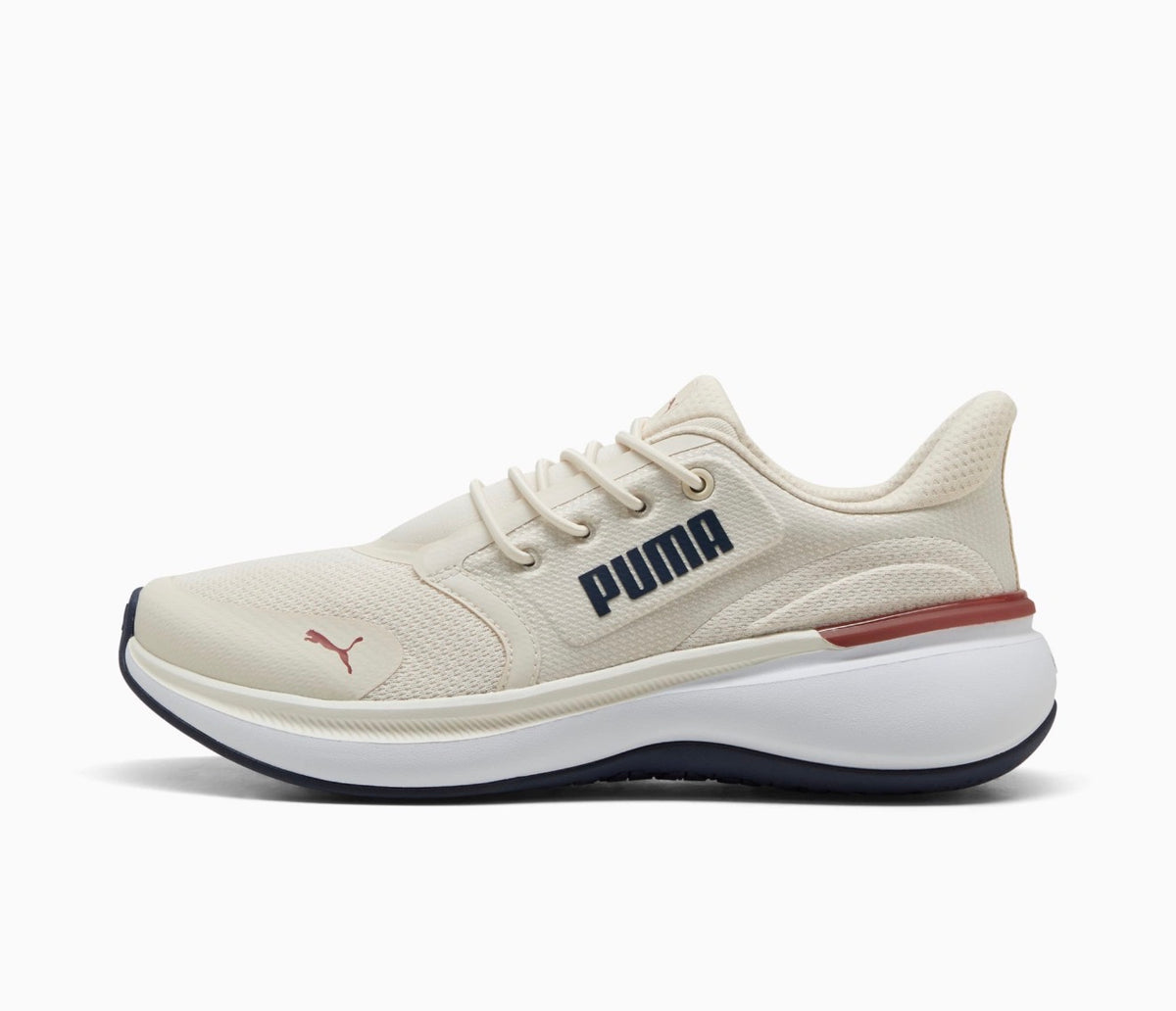 PUMA Softride Exo Shift Men’s Sneakers Size 11 Alpine Snow Navy Red NEW