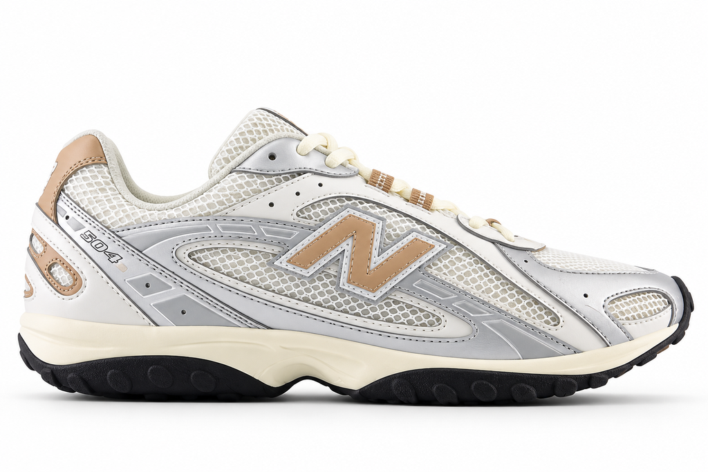New Balance 204L U204LSWA Silver Metallic Flat Taupe Men’s 9 / Women’s 10.5 NEW