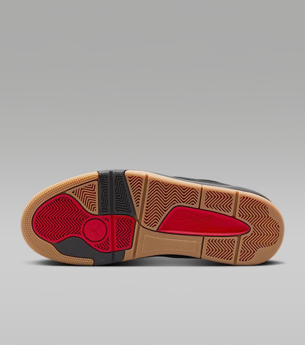 Jordan Flight Court Men’s Sneakers Black/Gum Red Size 10.5