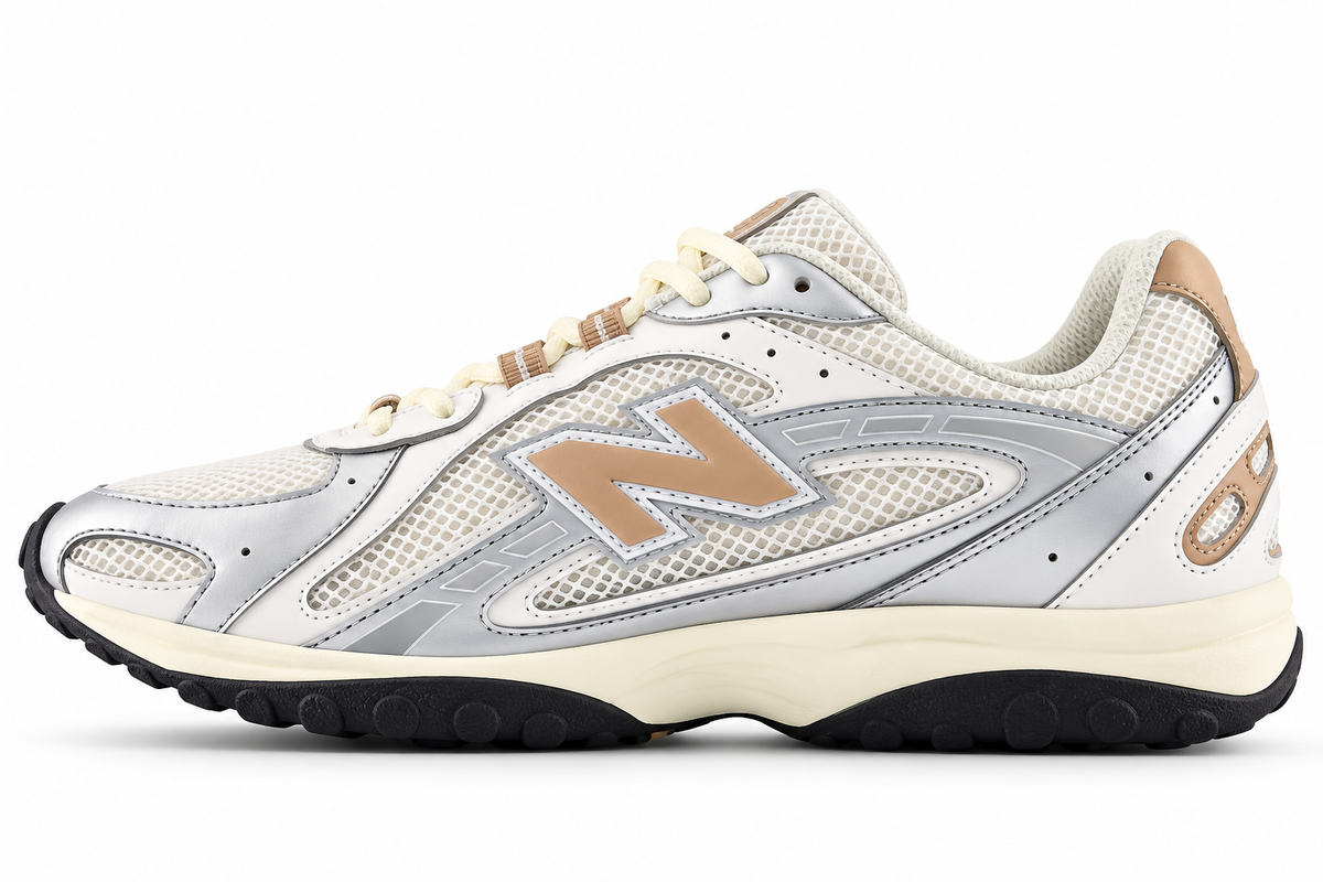 New Balance 204L U204LSWA Silver Metallic Flat Taupe Men’s 9 / Women’s 10.5 NEW