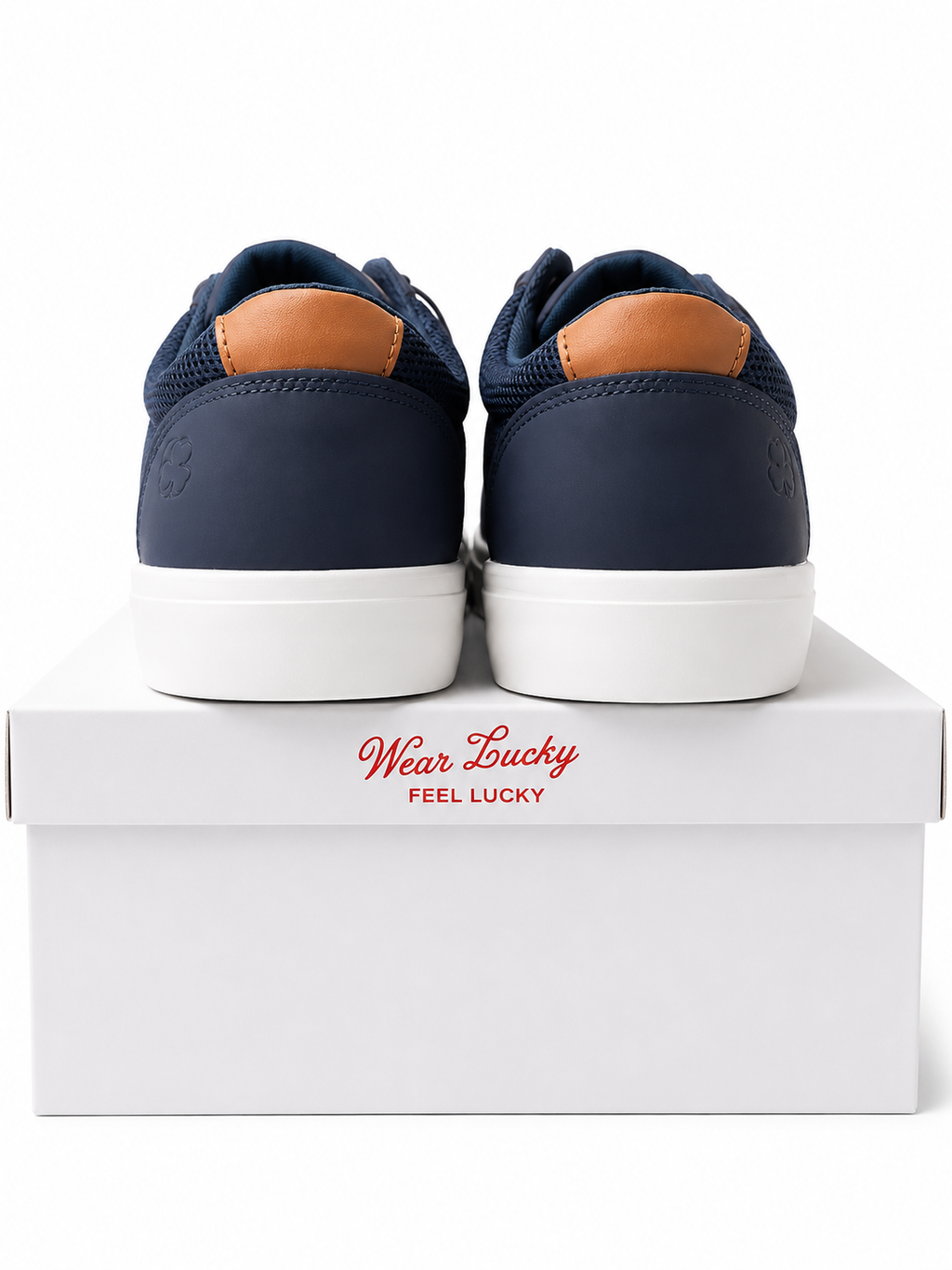 Lucky Brand Men’s Navy Blue Casual Low-Top Sneakers Size 8 New with Box Authentic