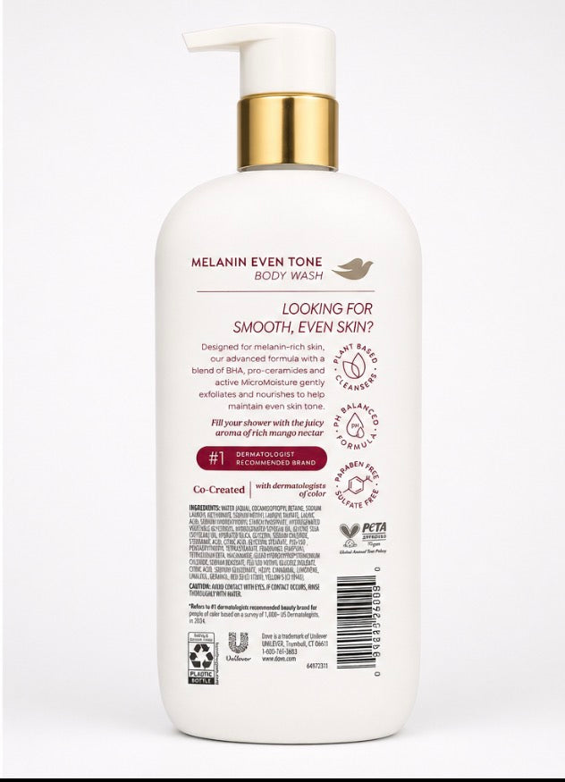Dove Body Wash Mango