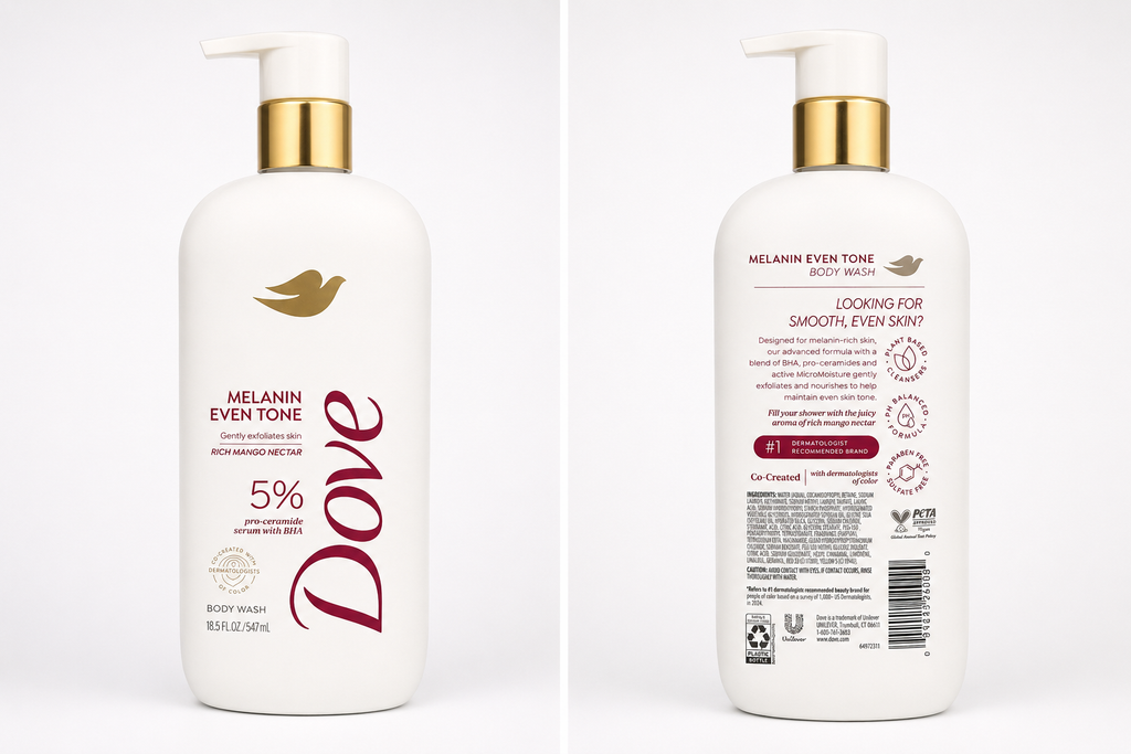 Dove Body Wash Mango