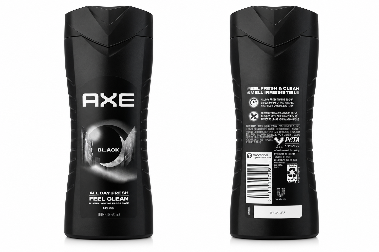 Axe Body Wash in Black