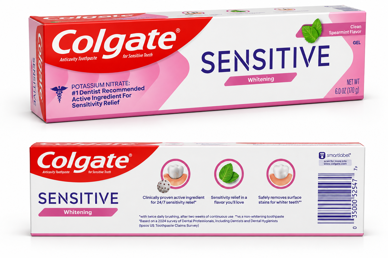 Sensitive Whitening Toothpaste – Sensitivity Relief & Whitening