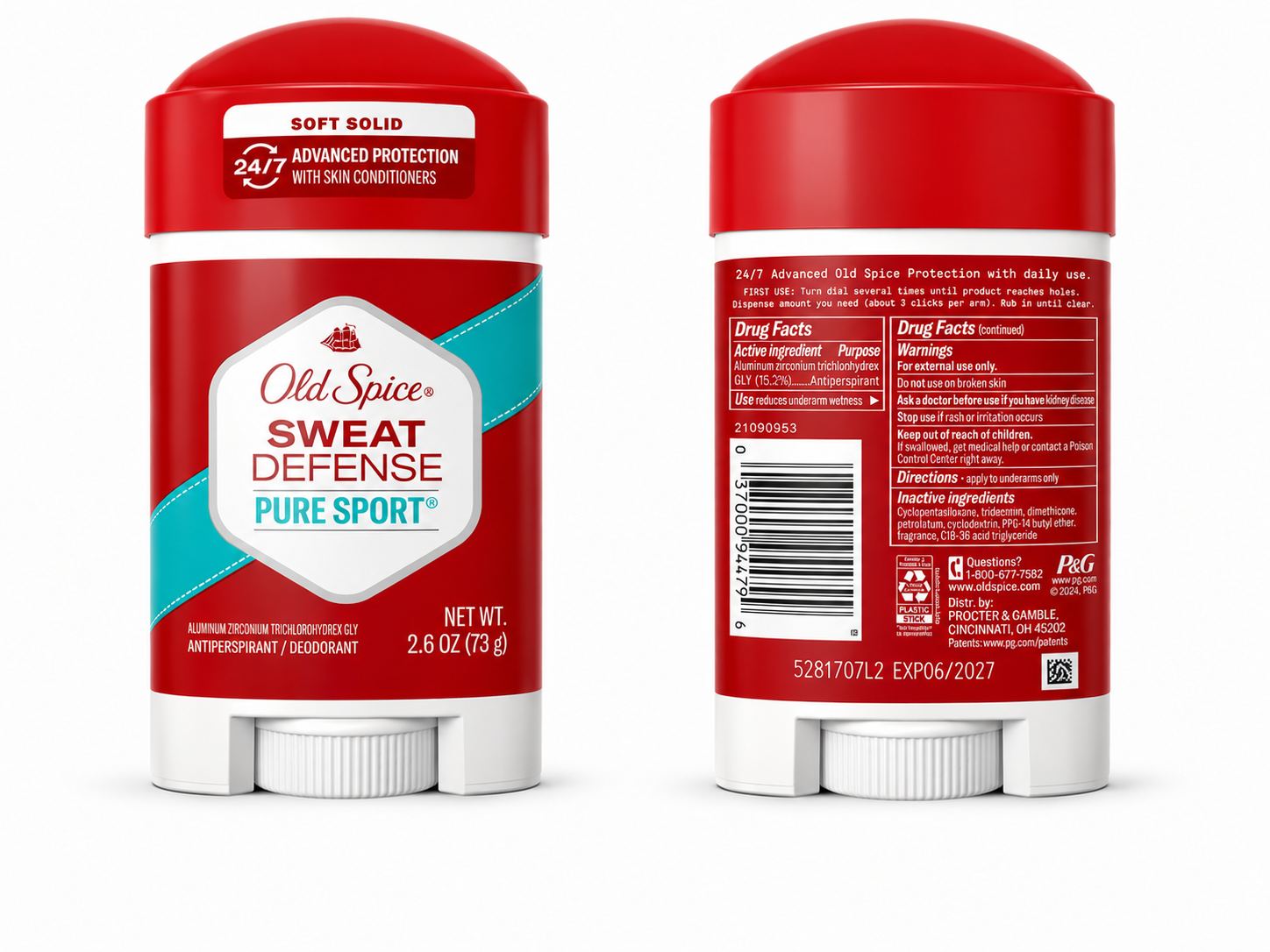 Old Spice Sweat Defense Pure Sport