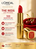 L’Oréal Paris Colour Riche The Reds Lipstick 188 Respected Red