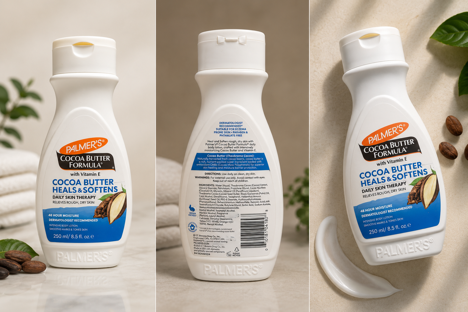 Palmer’s Cocoa Butter Formula Body Lotion with Vitamin E – 48 Hour Moisture, 8.5 fl oz