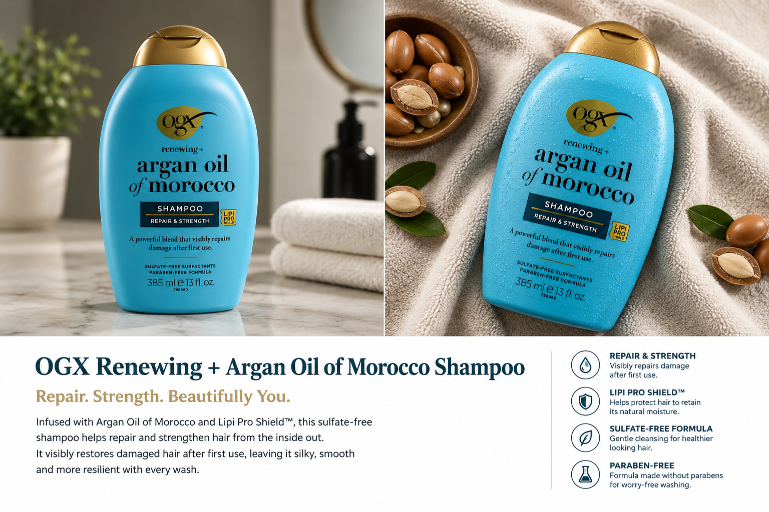 OGX Renewing + Argan Oil of Morocco Shampoo