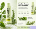 HASK Soothe Tea Tree Oil & Rosemary Scalp Care Shampoo Refreshing & Hydrating Formula