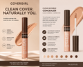 COVERGIRL Clean Invisible Concealer Lightweight Full Coverage Concealer