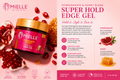 Mielle Pomegranate & Honey Super Hold Edge Gel Sleek Long Lasting Hold