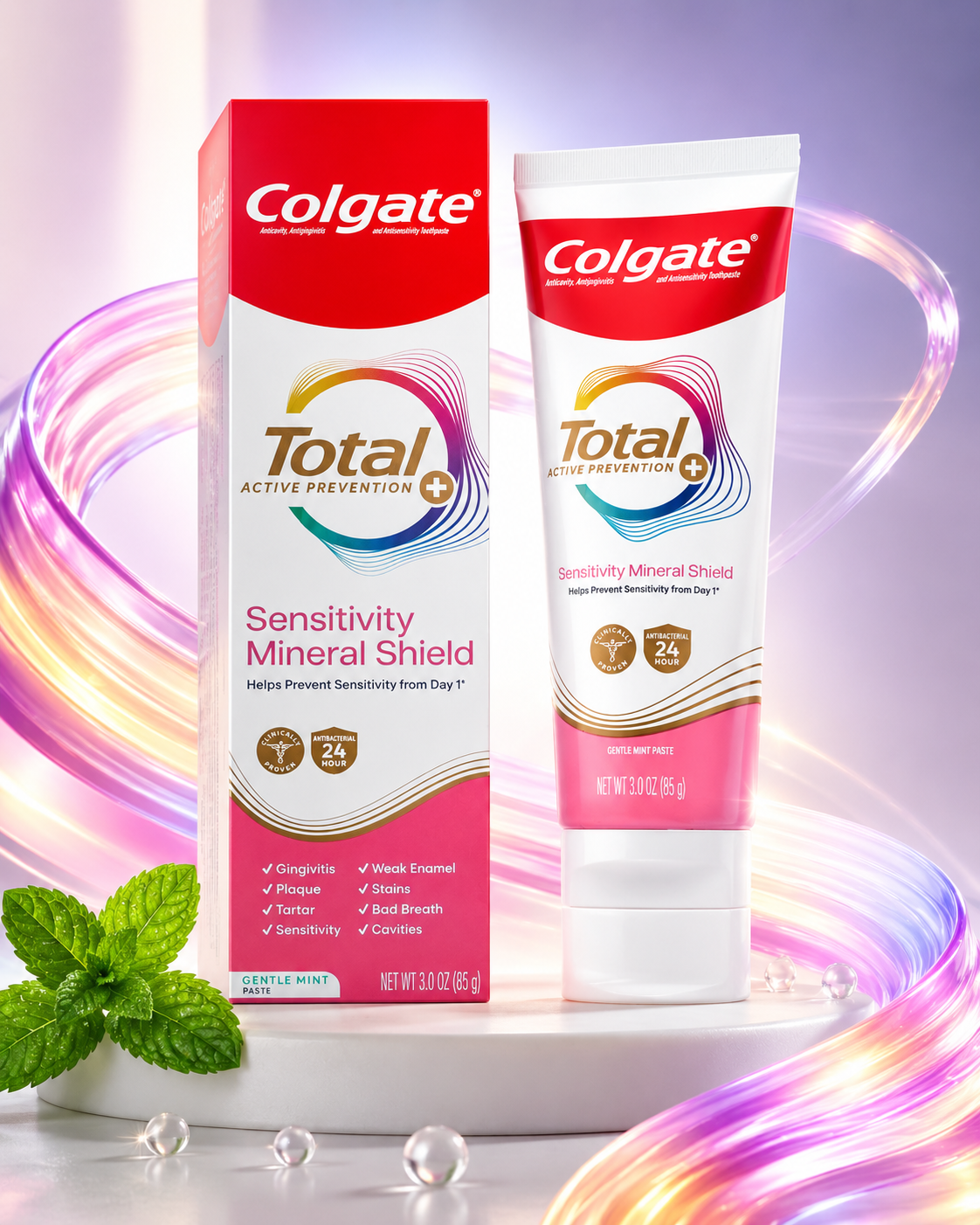 Colgate Total Active Prevention Sensitivity Mineral Shield Toothpaste