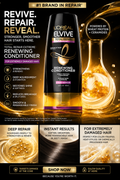 Extreme Hair Repair Renewing Conditioner Total Repair by L’Oréal Paris