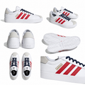 Adidas Daily 4.0 Sneakers White/Red Men’s Size 11