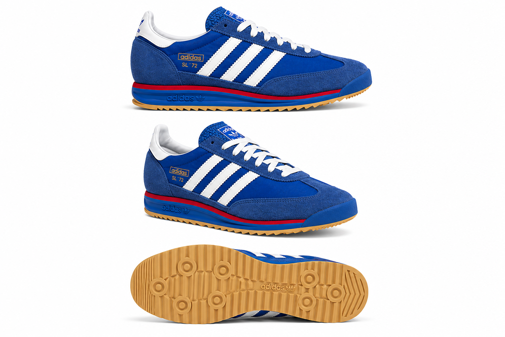 Adidas SL 72 RS Shoes – Blue/White Retro Sneaker Size 11