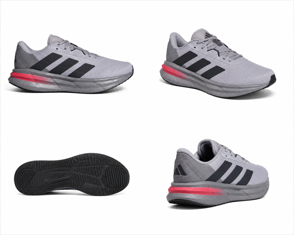 Adidas Galaxy 7 Running Shoes Grey/Black Size 10.5
