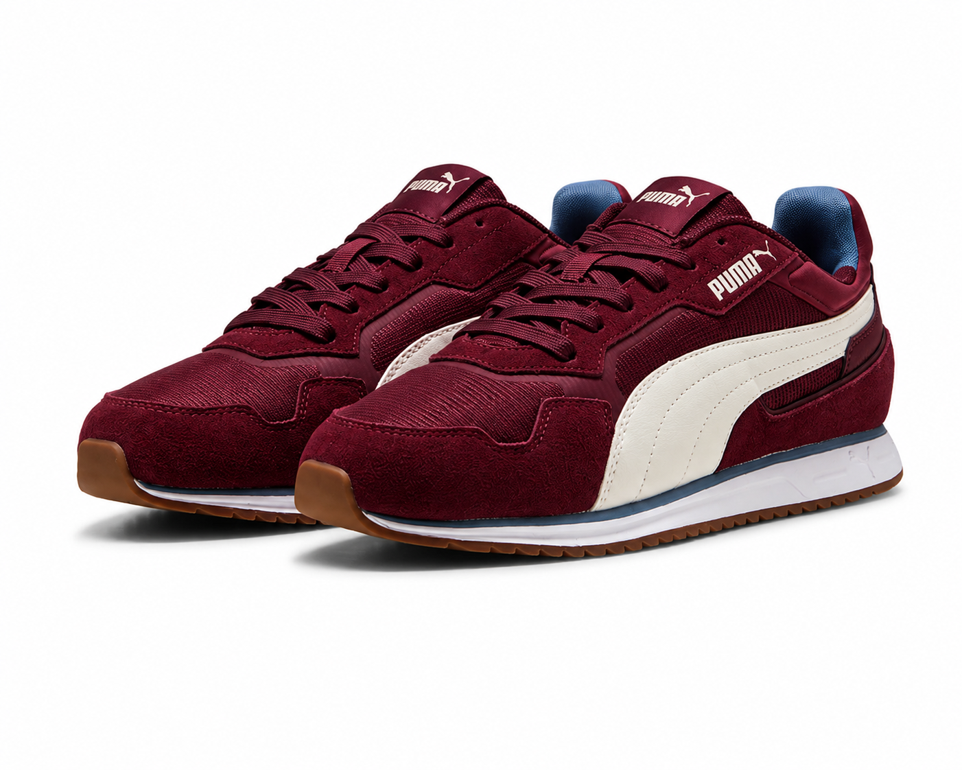 PUMA ST Runner Sneakers Size 12 Burgundy/White