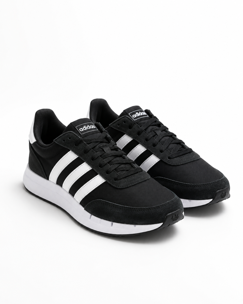 Adidas Run 60s 3.0 Men’s Sneakers Size 9 Black/White Brand New