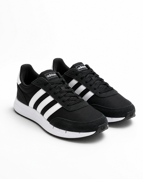Adidas Run 60s 3.0 Men’s Sneakers Size 9 Black/White Brand New