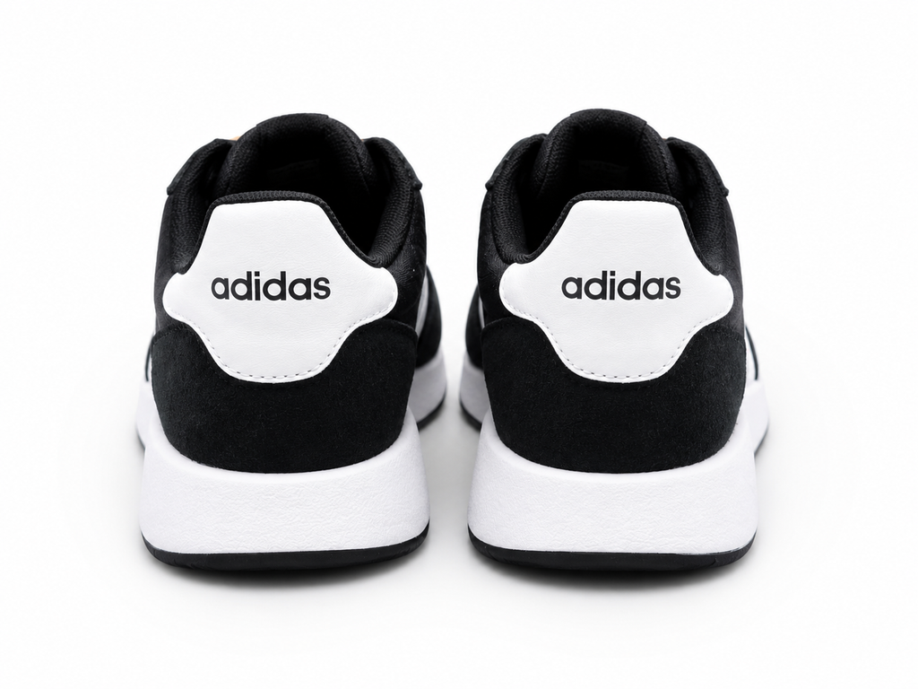 Adidas Run 60s 3.0 Men’s Sneakers Size 9 Black/White Brand New