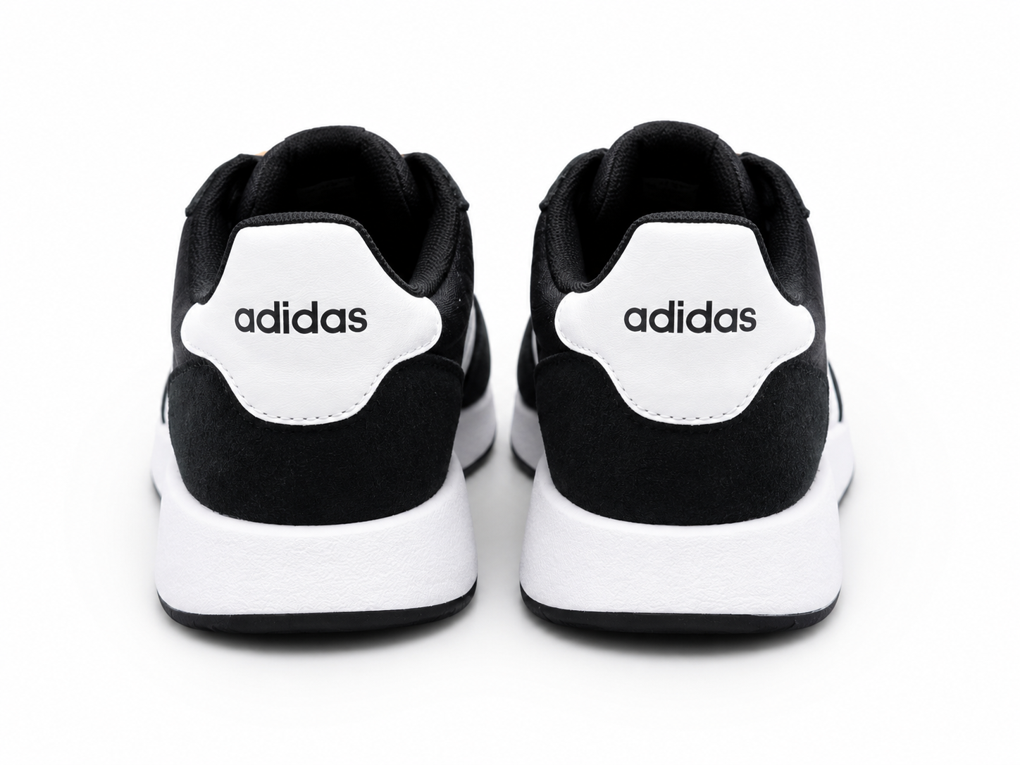 Adidas Run 60s 3.0 Men’s Sneakers Size 9 Black/White Brand New