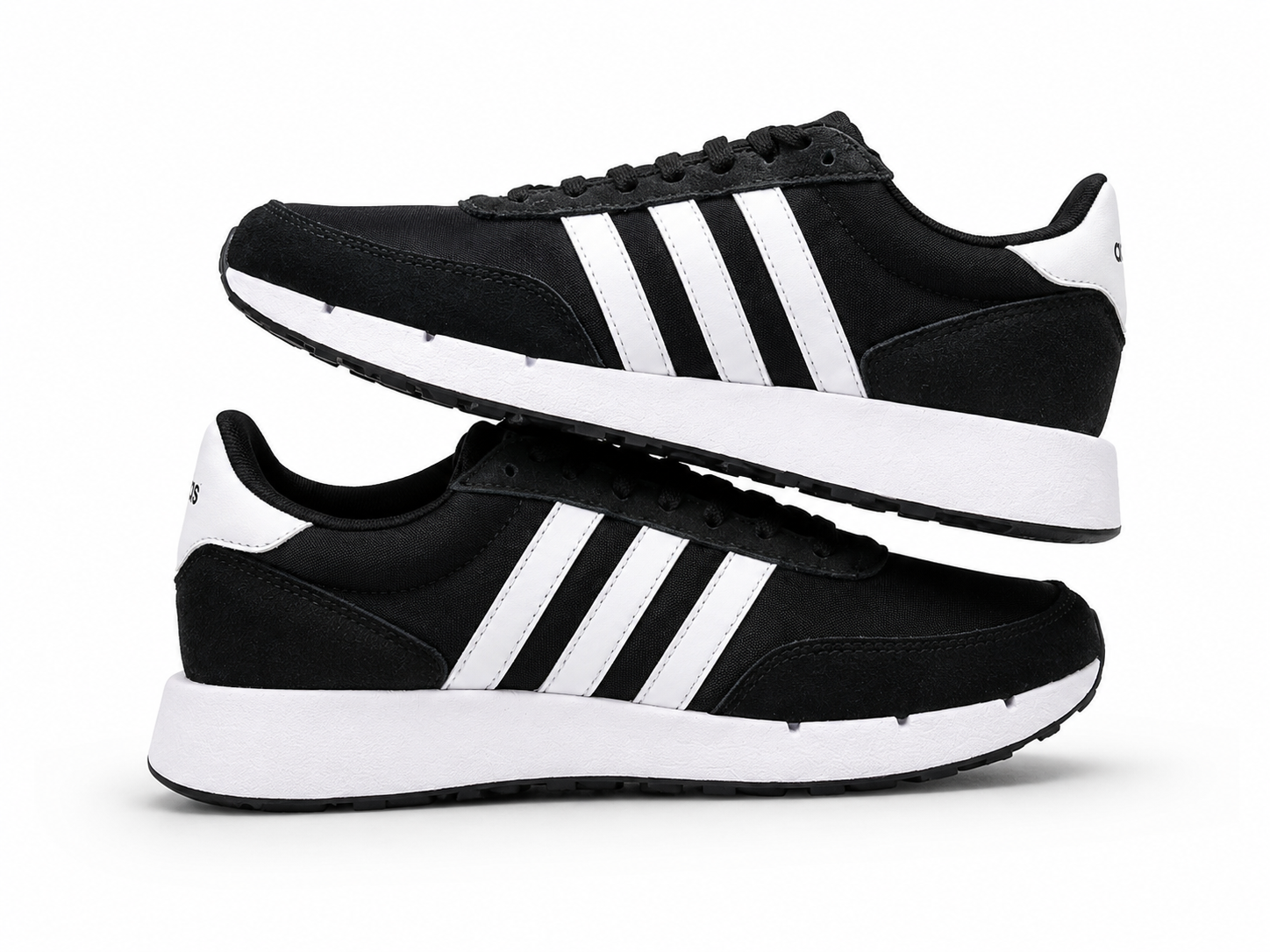Adidas Run 60s 3.0 Men’s Sneakers Size 9 Black/White Brand New