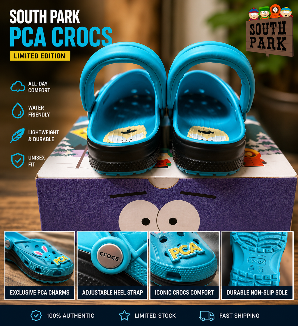 Authentic South Park Crocs Custom Clogs Limited Edition Collectible Size 12 Men’s