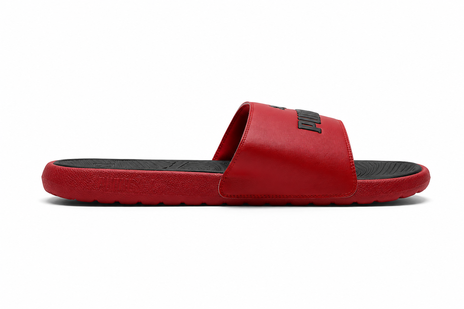 PUMA Cool Cat 2.0 Men’s Slides Team Regal Red/PUMA Black Size 11