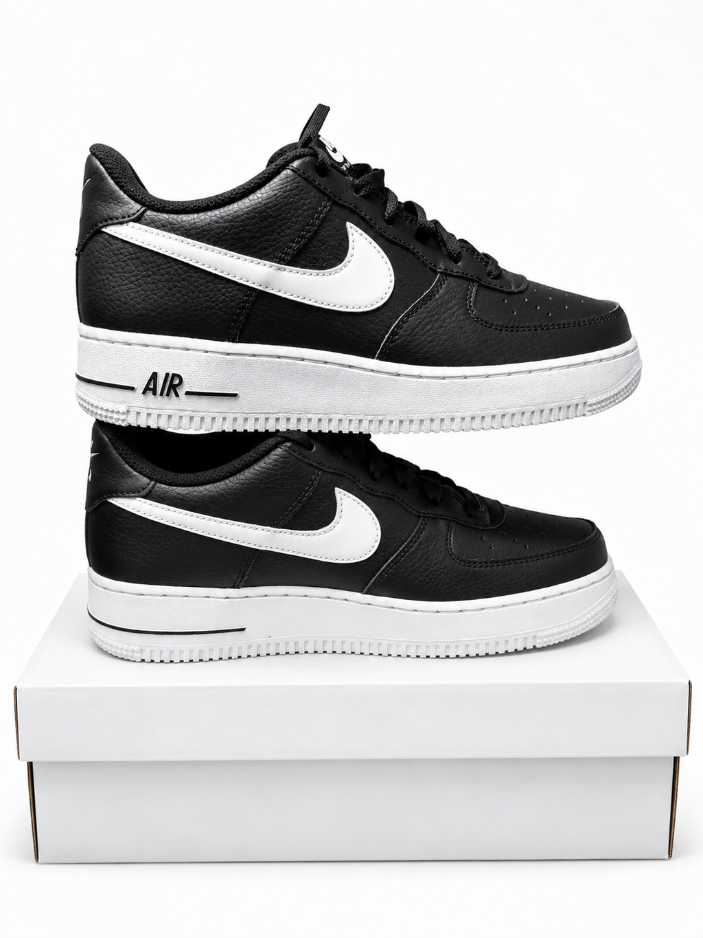 Nike Air Force 1 GS Black/White Youth Size 7Y Brand New