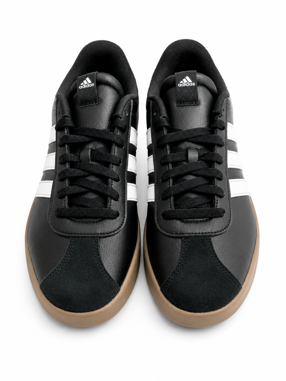 Adidas VL Court 3.0 Black/White Gum Sole Sneakers Men’s