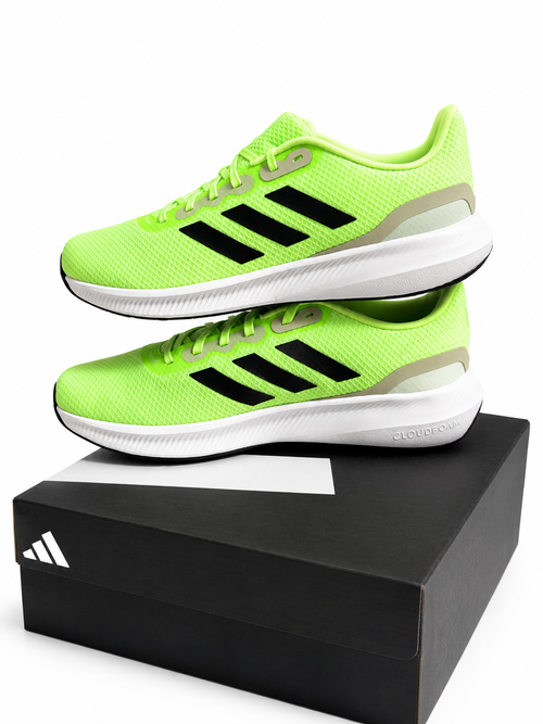 adidas Runfalcon 3.0 Running Shoes Solar Green/Black Men’s Size 13 Cloud foam Comfort