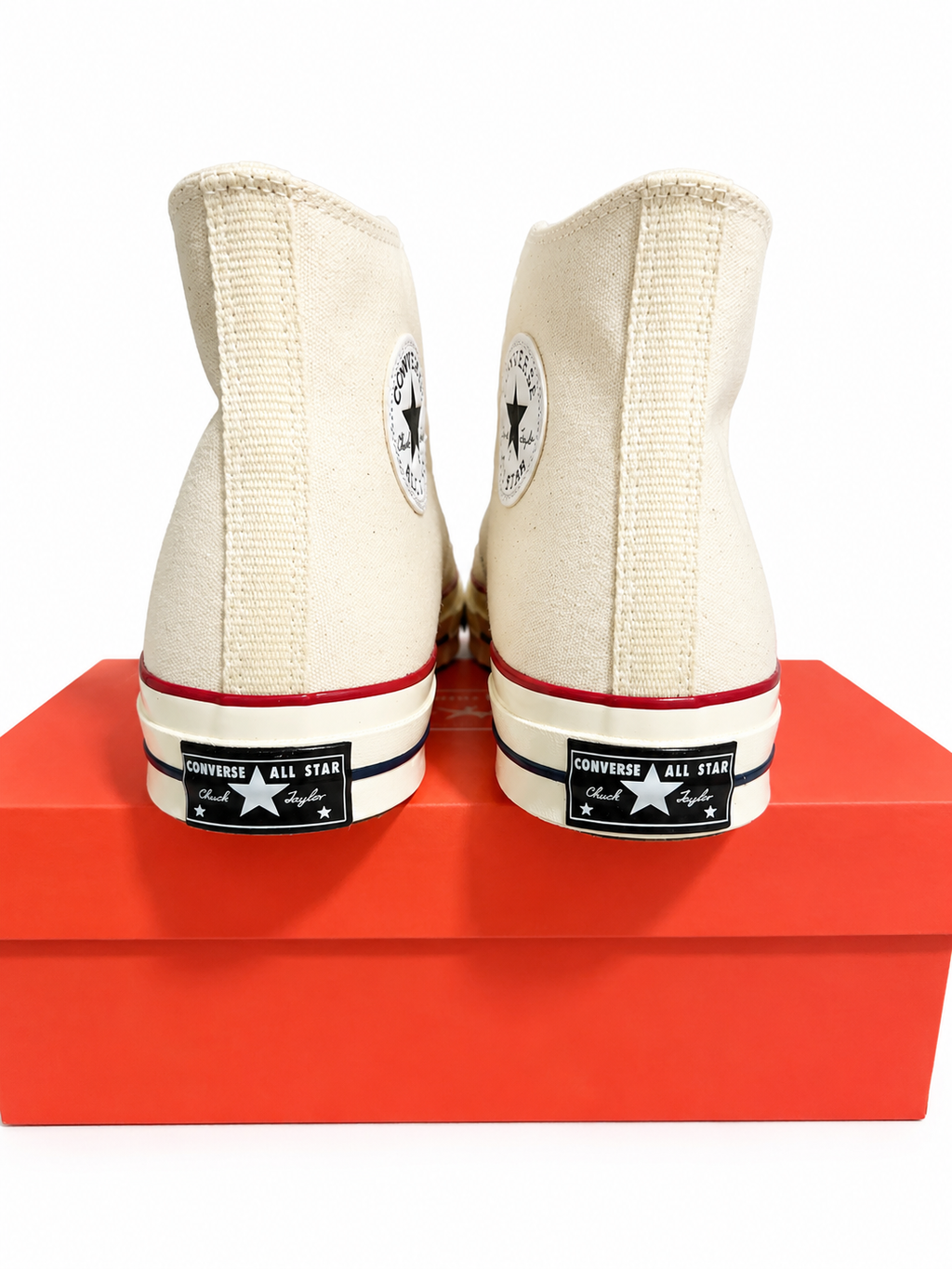 Converse Chuck 70 High Parchment Egret Canvas Sneakers Men’s 10 Women’s 12 NEW