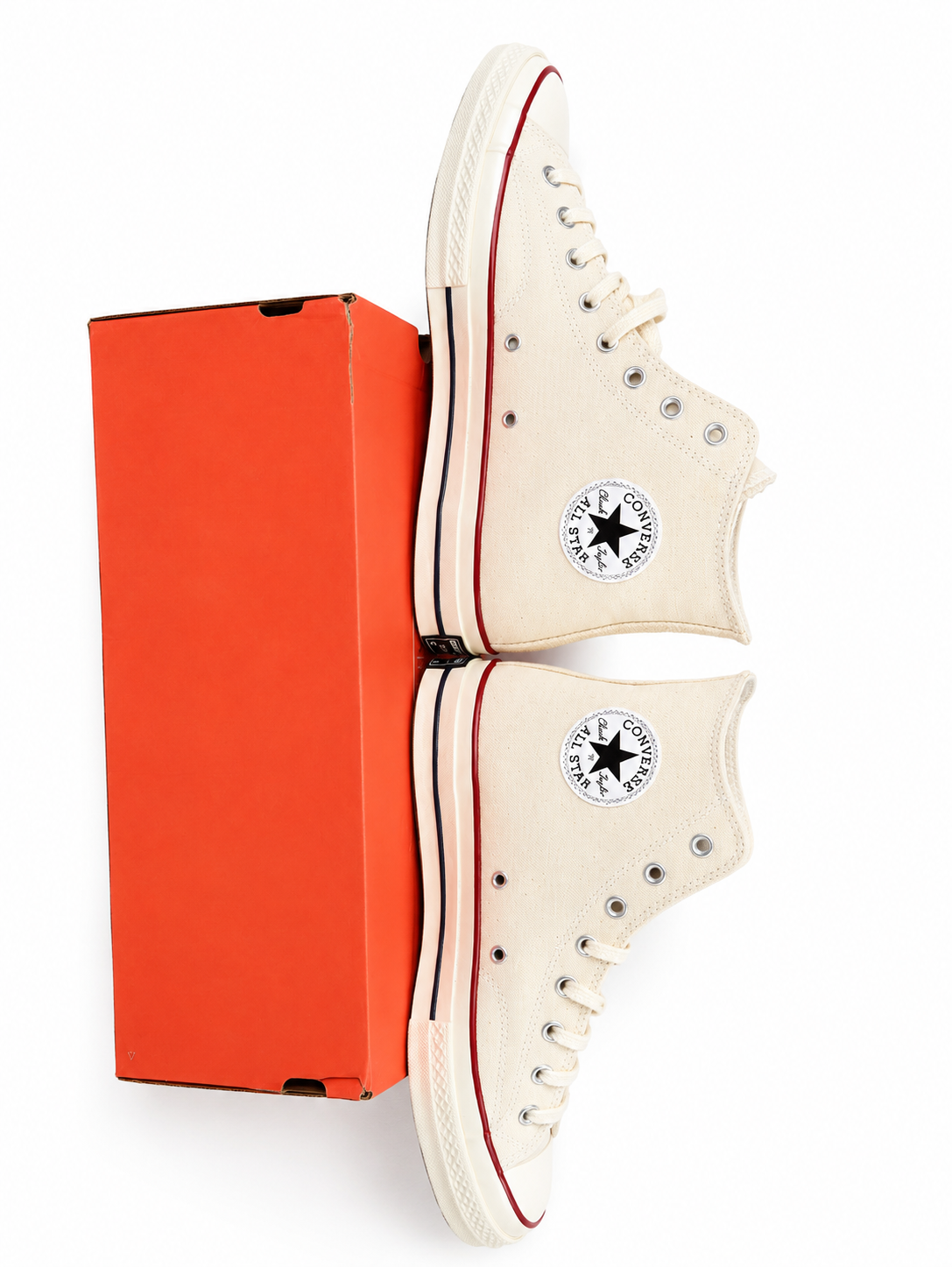 Converse Chuck 70 High Parchment Egret Canvas Sneakers Men’s 10 Women’s 12 NEW