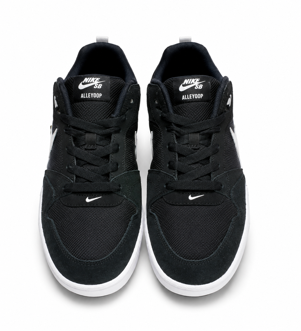 Nike SB Alleyoop Black/White Skate Shoes Men’s Size 11 (Women’s 12.5)