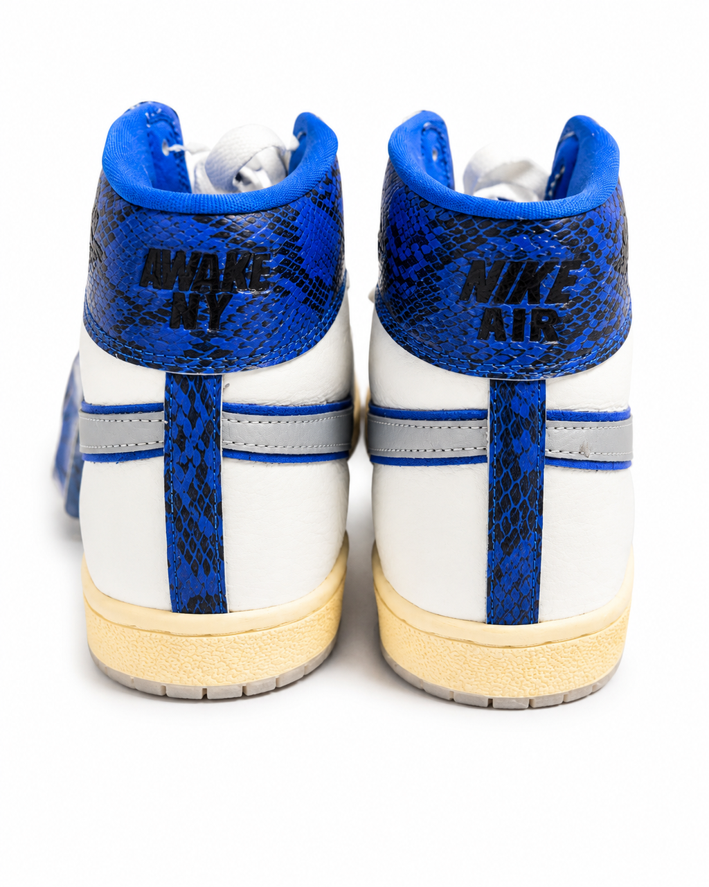 Nike Air Jordan 1 High OG x Awake NY White Royal Blue Men’s Size 10.5 Brand New