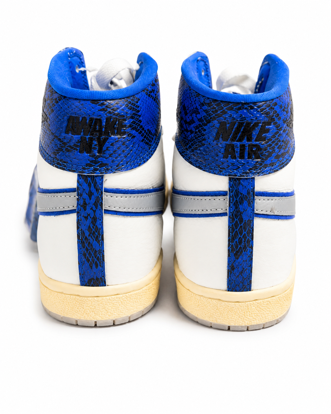 Nike Air Jordan 1 High OG x Awake NY White Royal Blue Men’s Size 10.5 Brand New