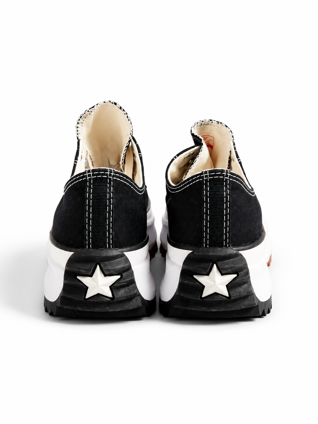 Converse Run Star Trainer Black White Gum Platform Sneakers Men’s 11.5  Woman 13