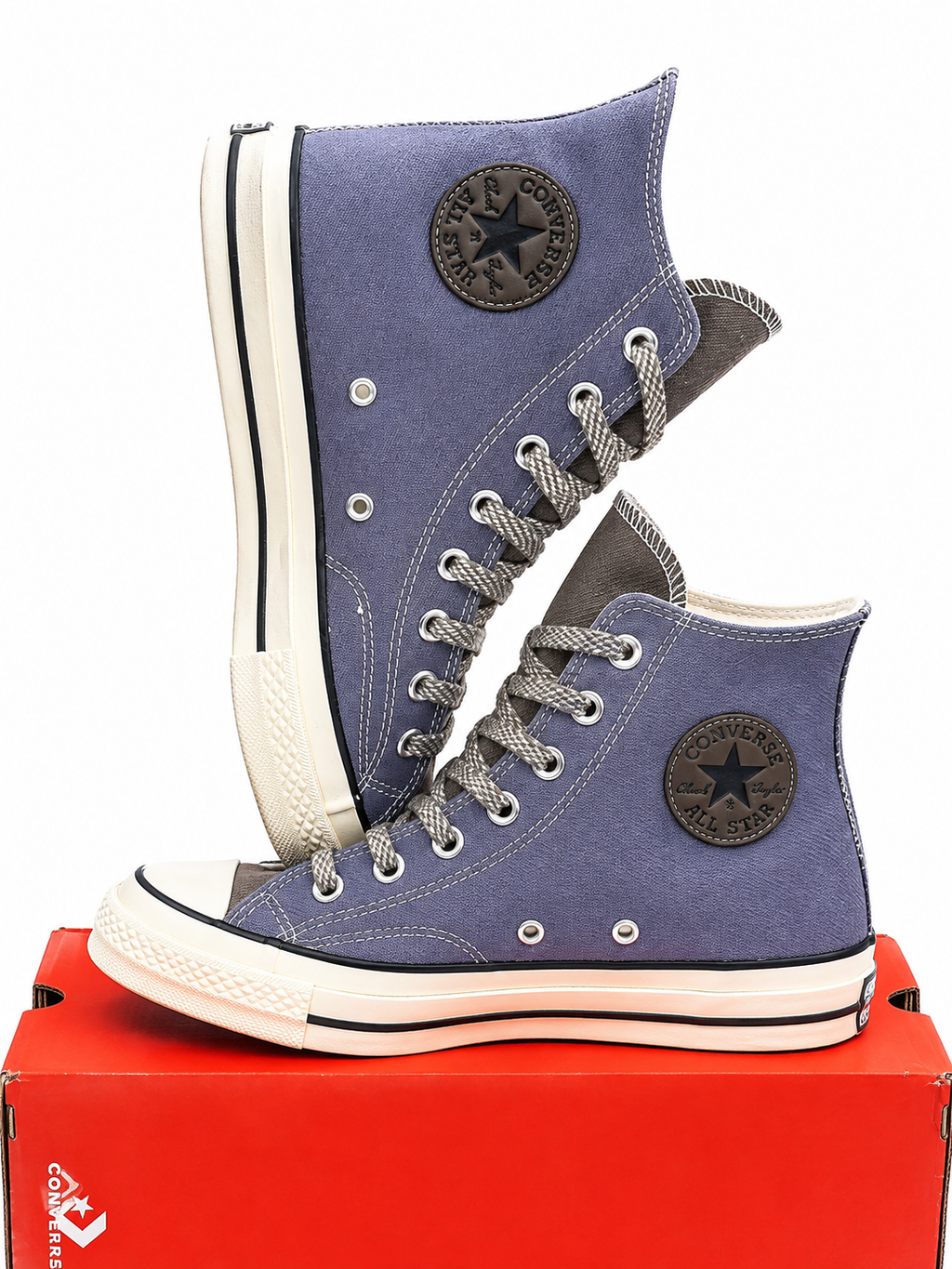 Converse Chuck 70 Hi Lavender Ash Men’s 8.5 Women’s 10.5 Premium Canvas Excellent Condition